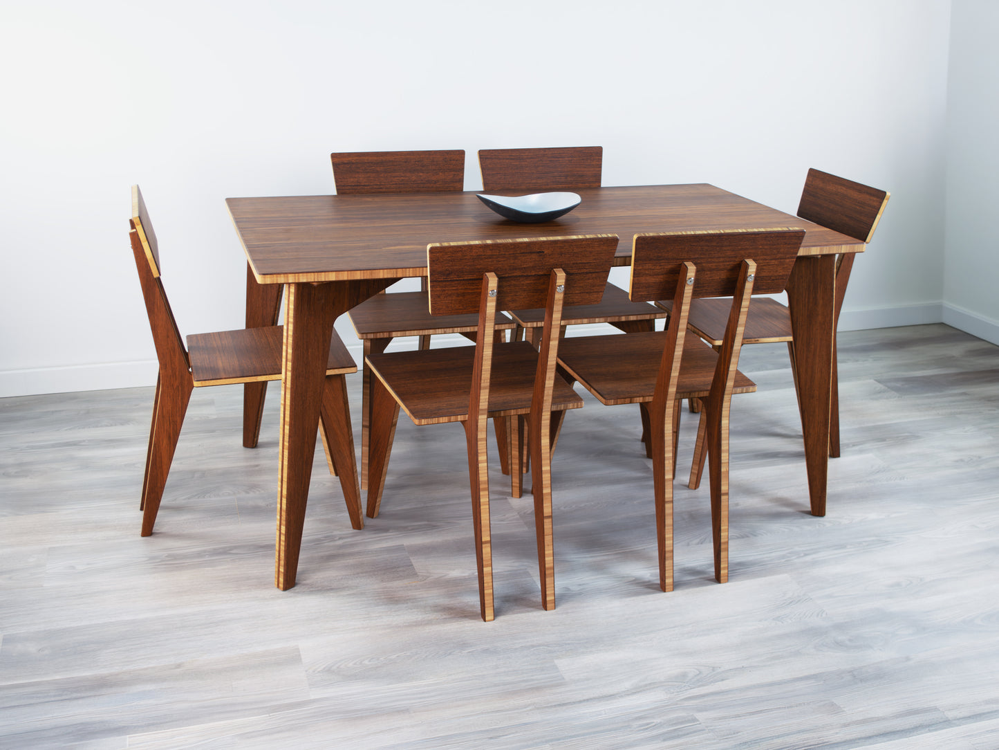 STAN Rectangle Dining Table Set - Large - Natural