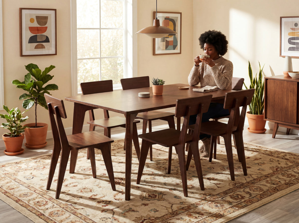 STAN Rectangle Dining Table - Large - Natural