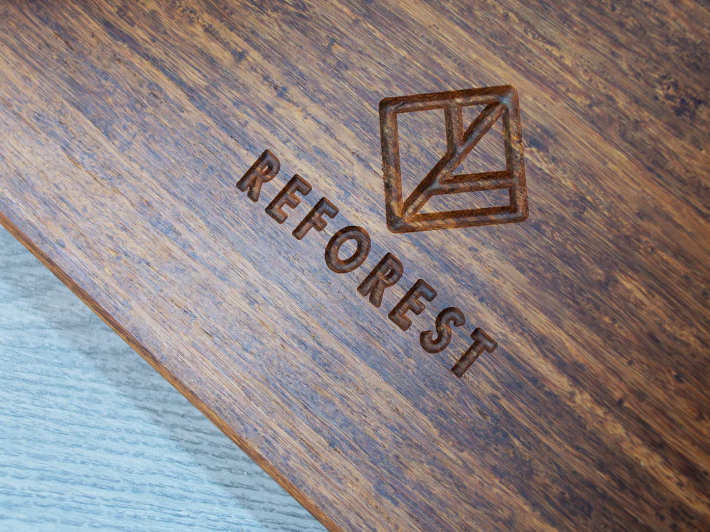 STAN Circle Dining Table Set - Large - Chestnut