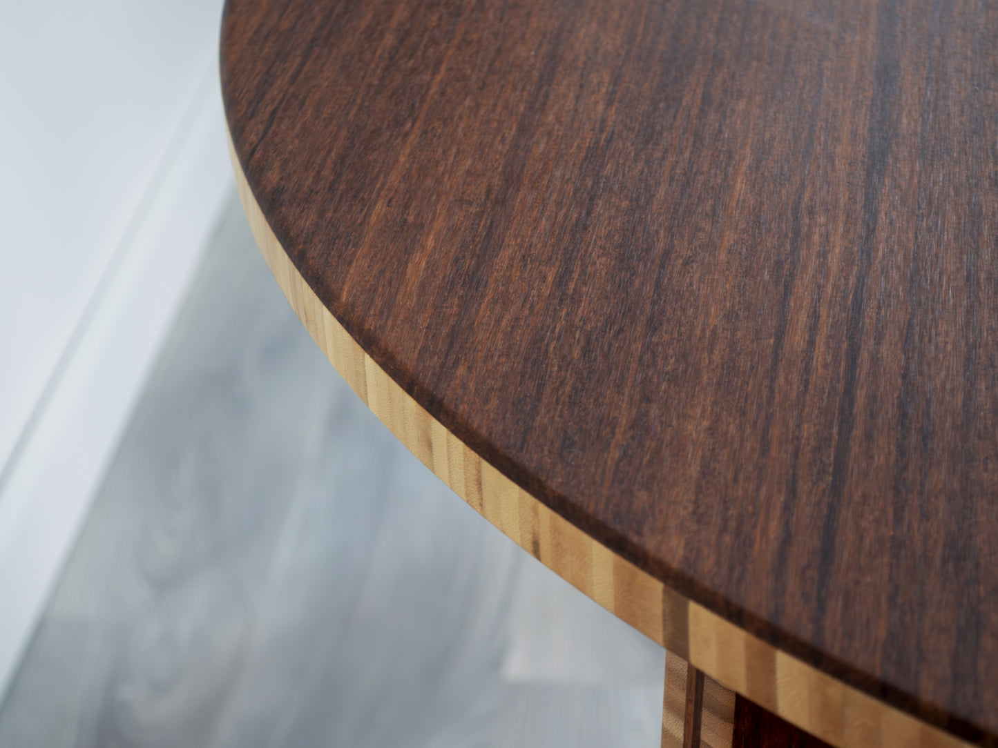 STAN Circle Dining Table - Large - Chestnut