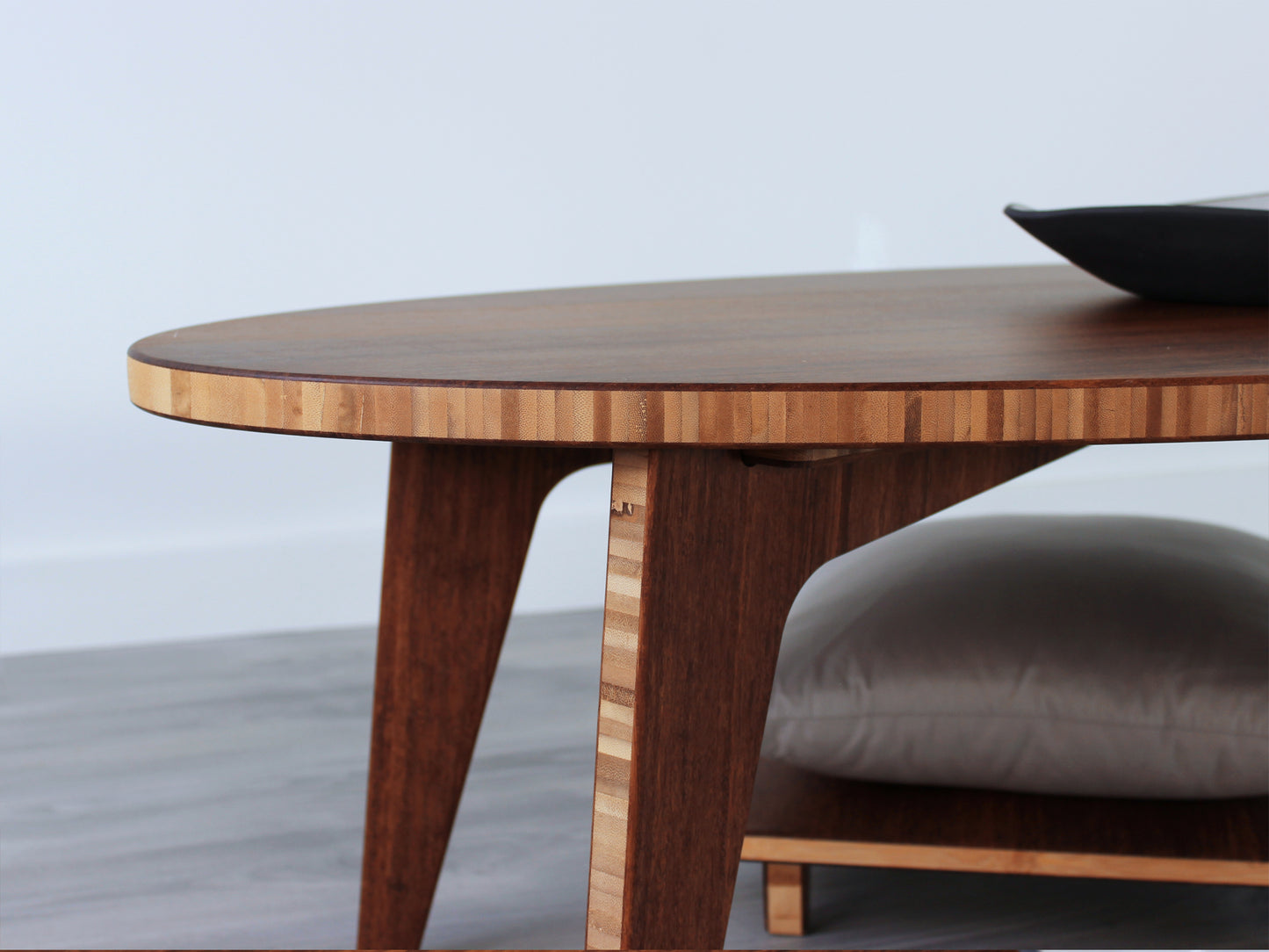 Small Oval Table - Chestnut