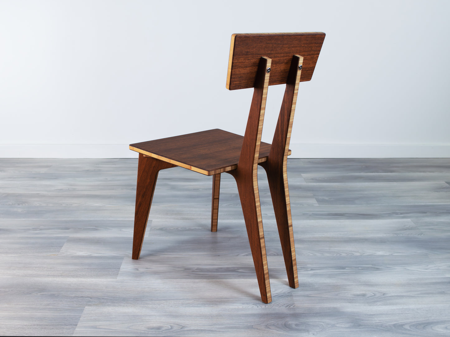 STAN Rectangle Dining Table Set - Large - Chestnut