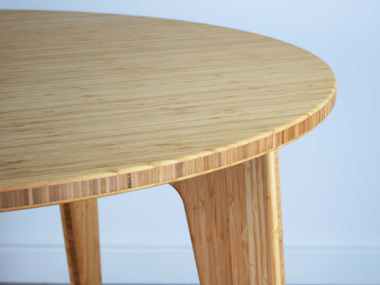 STAN Circle Dining Table Set - Large - Natural