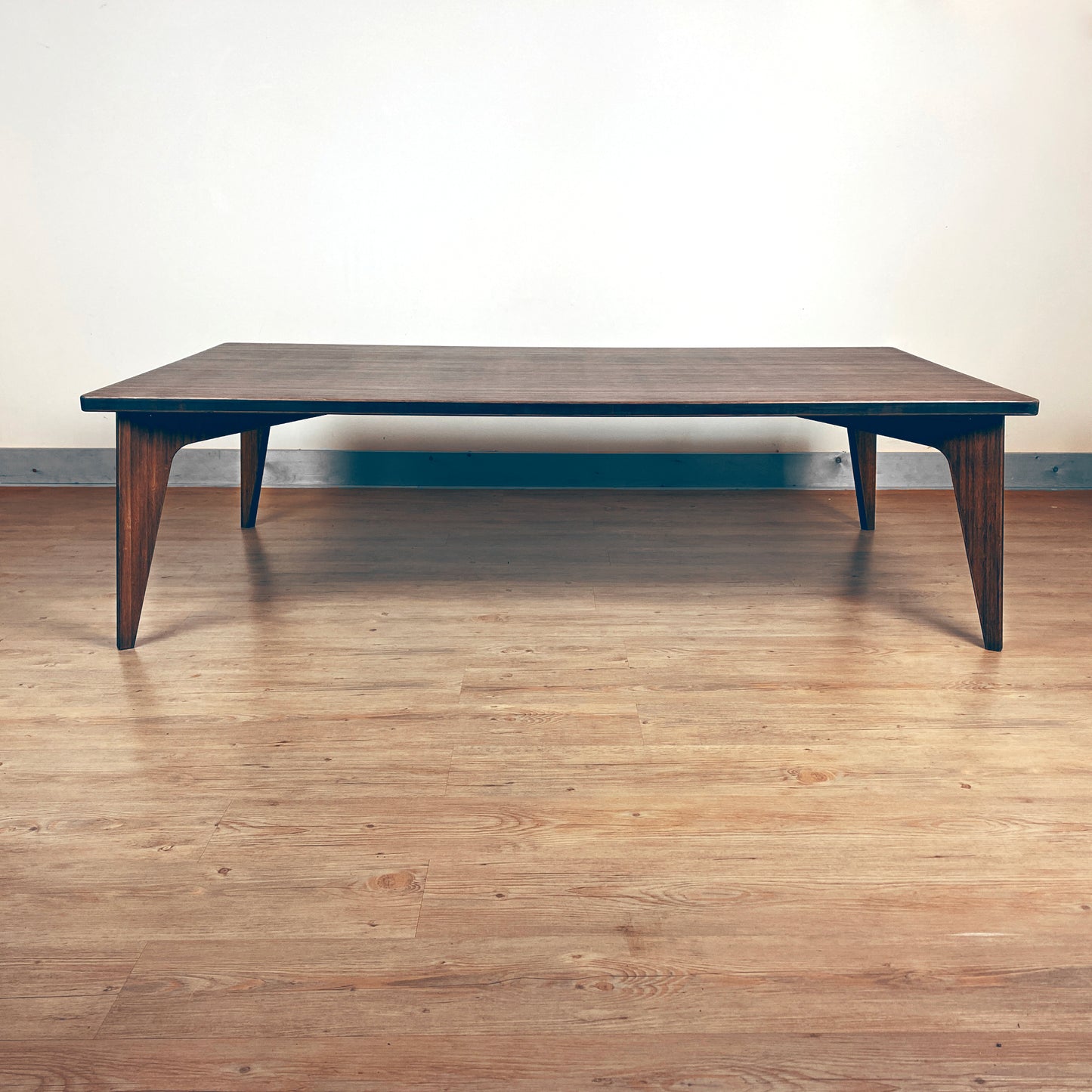 LOW Rectangle Coffee Table: Ebony Bamboo - Large