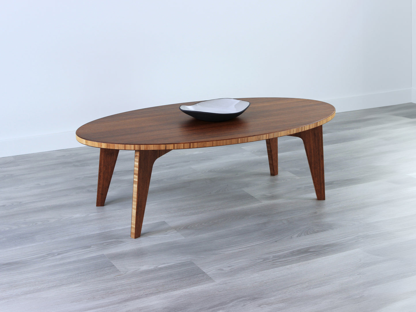 Small Oval Table - Chestnut