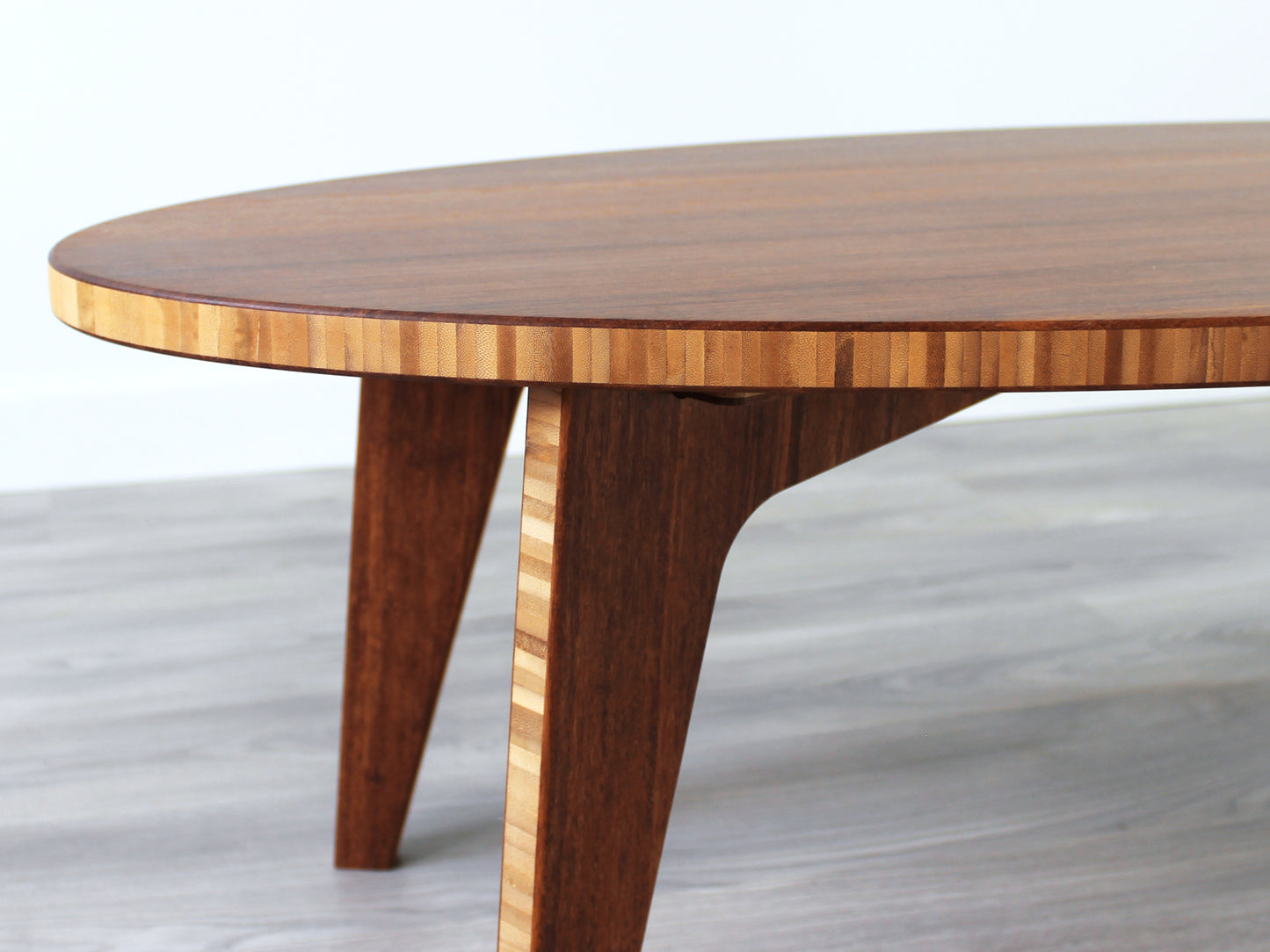 Small Oval Table - Chestnut