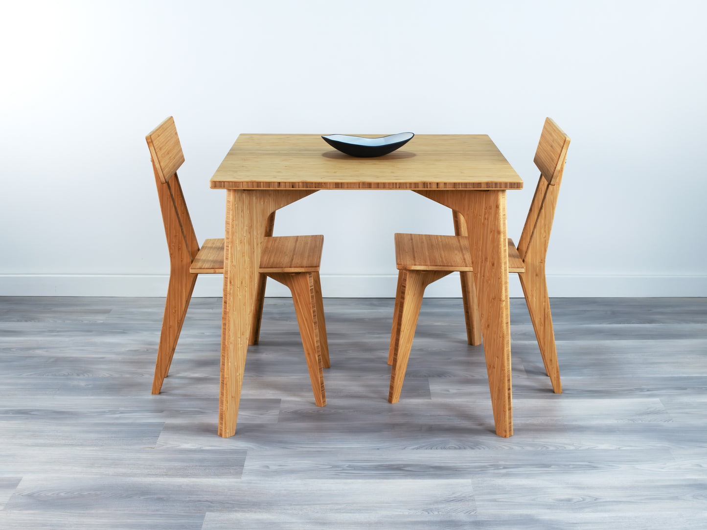 STAN Square Dining Table Set - Small - Natural