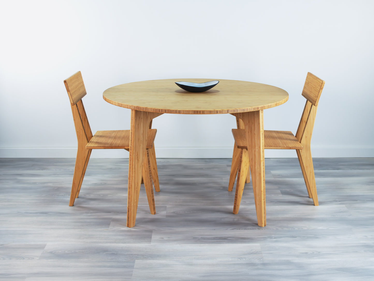 STAN Circle Dining Table Set - Large - Natural