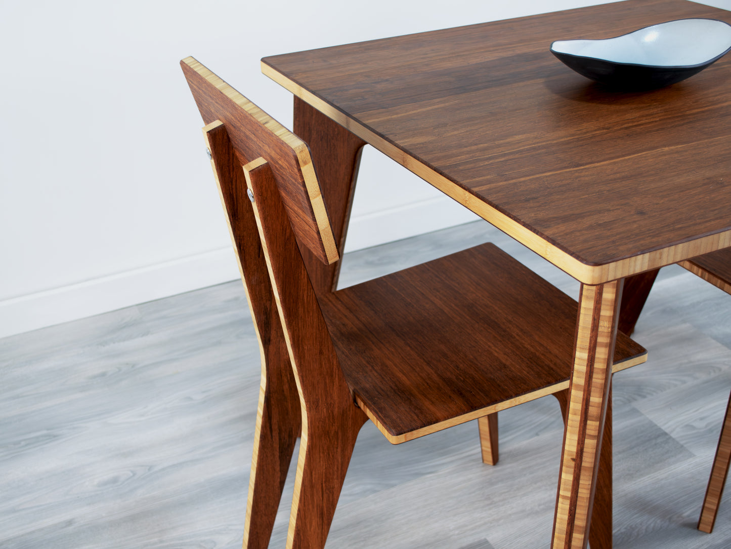 STAN Square Dining Table - Small - Chestnut