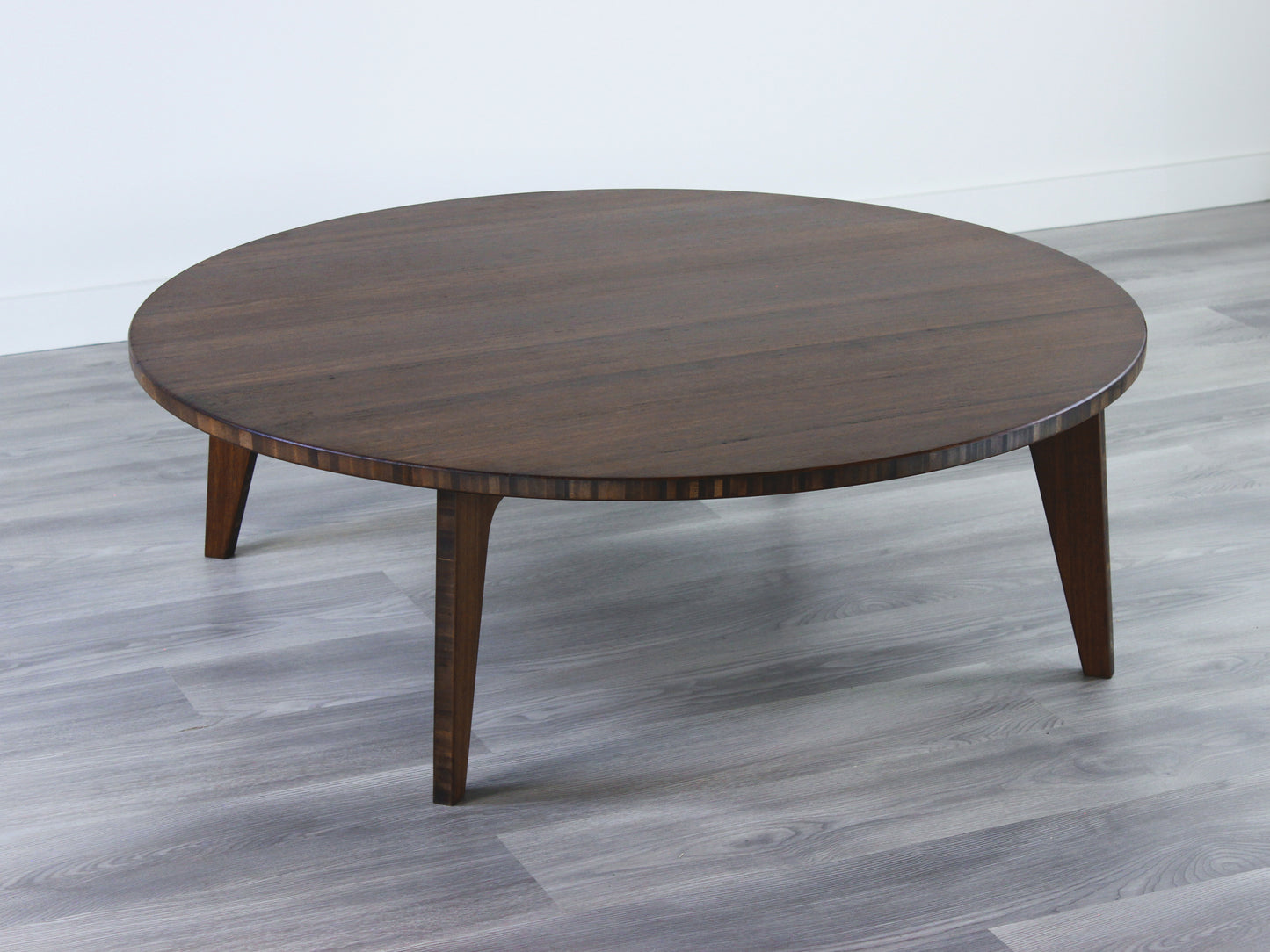 Large Circle Table - Walnut