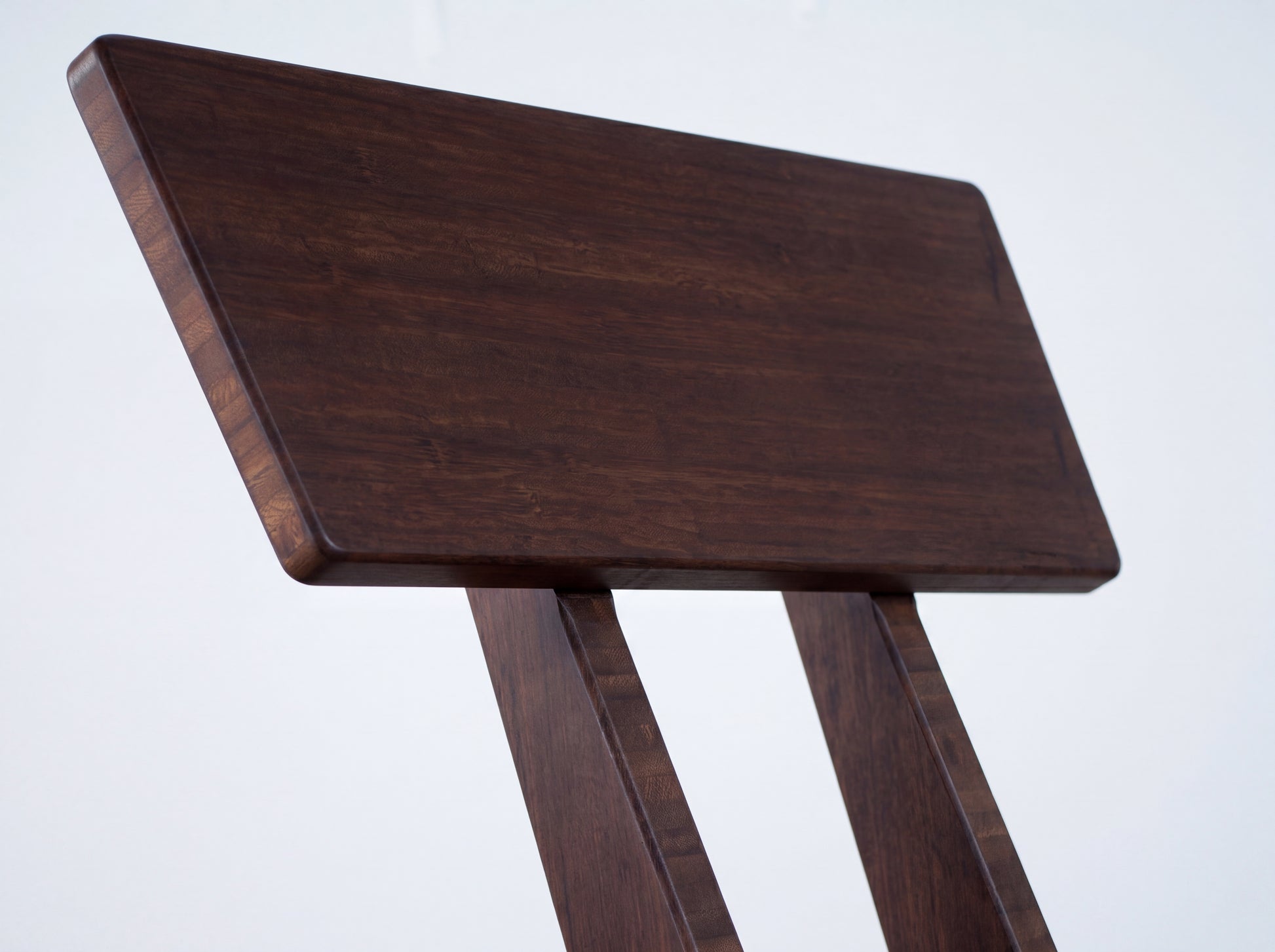 chair back on white background