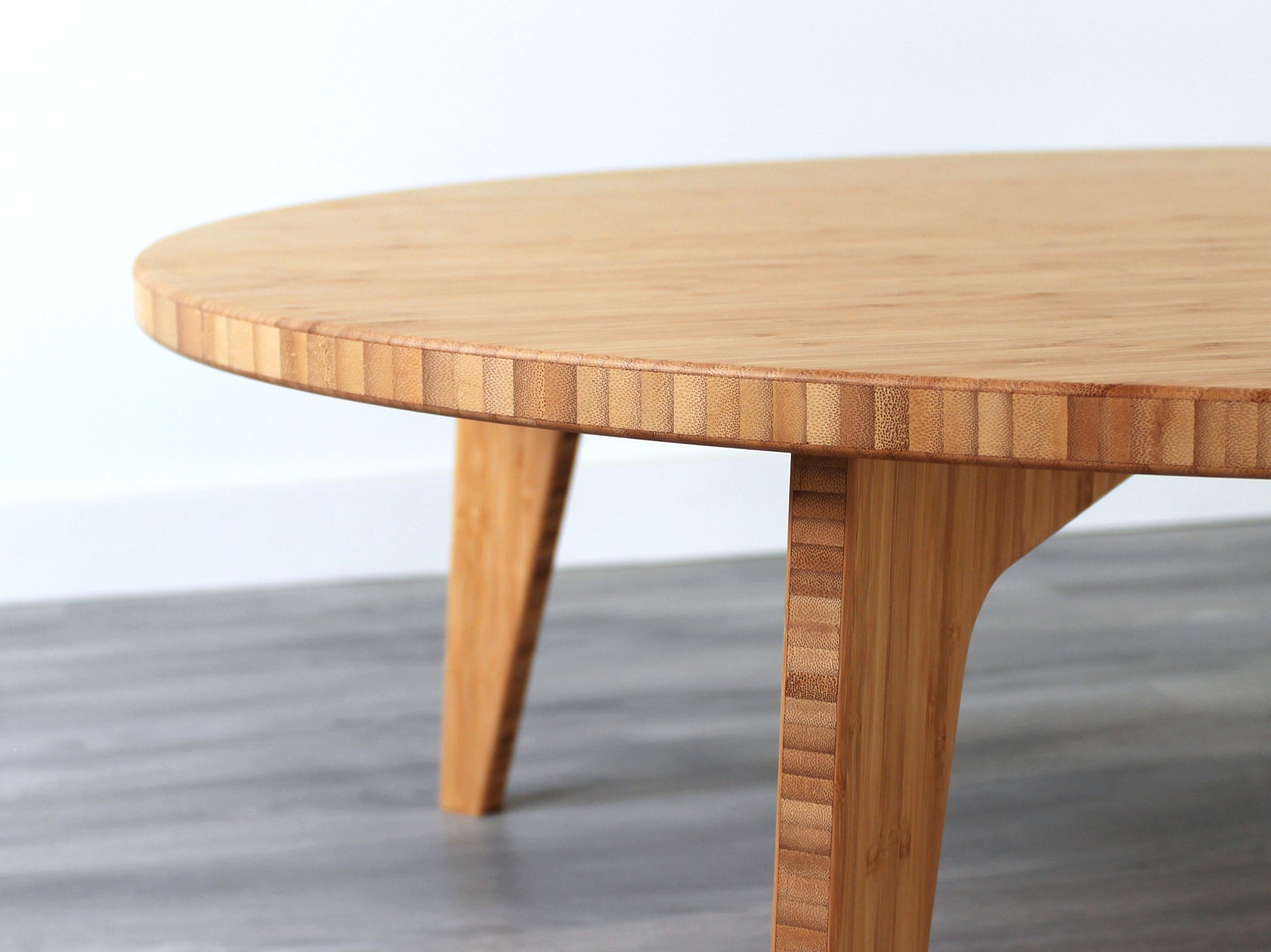 Custom large circle bamboo table with natural color finish, featuring a mid-century modern design, perfect for stylish interiors made in Canada.

japanese furniture
japanese low table
low coffee table
low dining table
low table
mid century
minimalist
minimalist table
modern