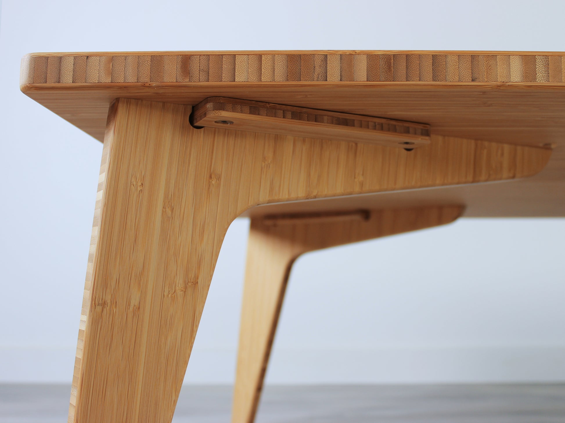Large Rectangle Table Set - Natural. Set on a grey floor, against a white background. 

low table, coffee table, dining table, floor desk, floor chair, floor seating, low dining table, chabudai, tatami, kotatsu, minimalist, minimalist table,
modern, japanese low table, japanese table, kotatsu, large coffee table,
large dining table
