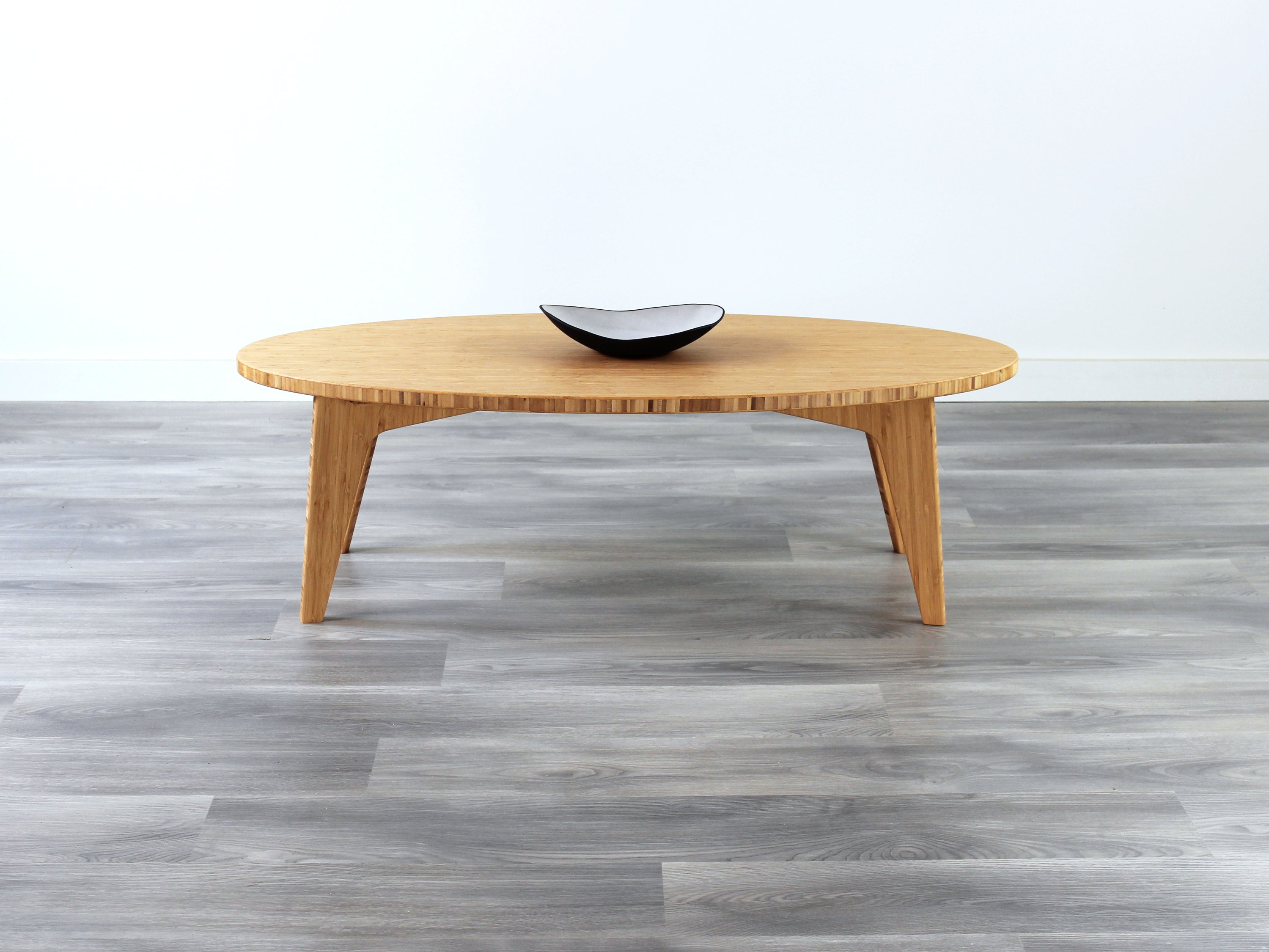 Oval Table - Natural Bamboo – Reforest Design
