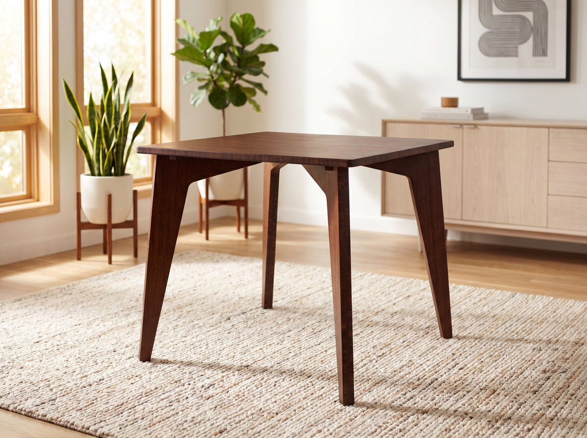 STAN Square Dining Table - Small - Chestnut