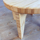 LOW Stool: Natural Bamboo - Round